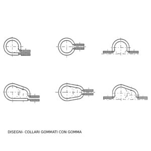 DISEGNI- COLLARI GOMMATI CON GOMMA
