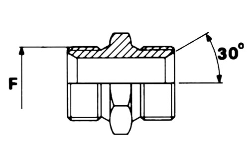 CIS/CIS maschio svasato/ maschio svasato filettatura gas