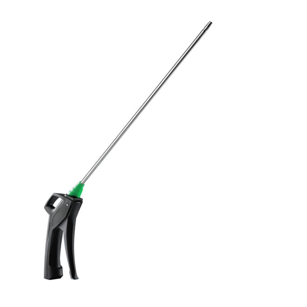 Pistola di soffiaggio con tubo lungo in acciaio inox