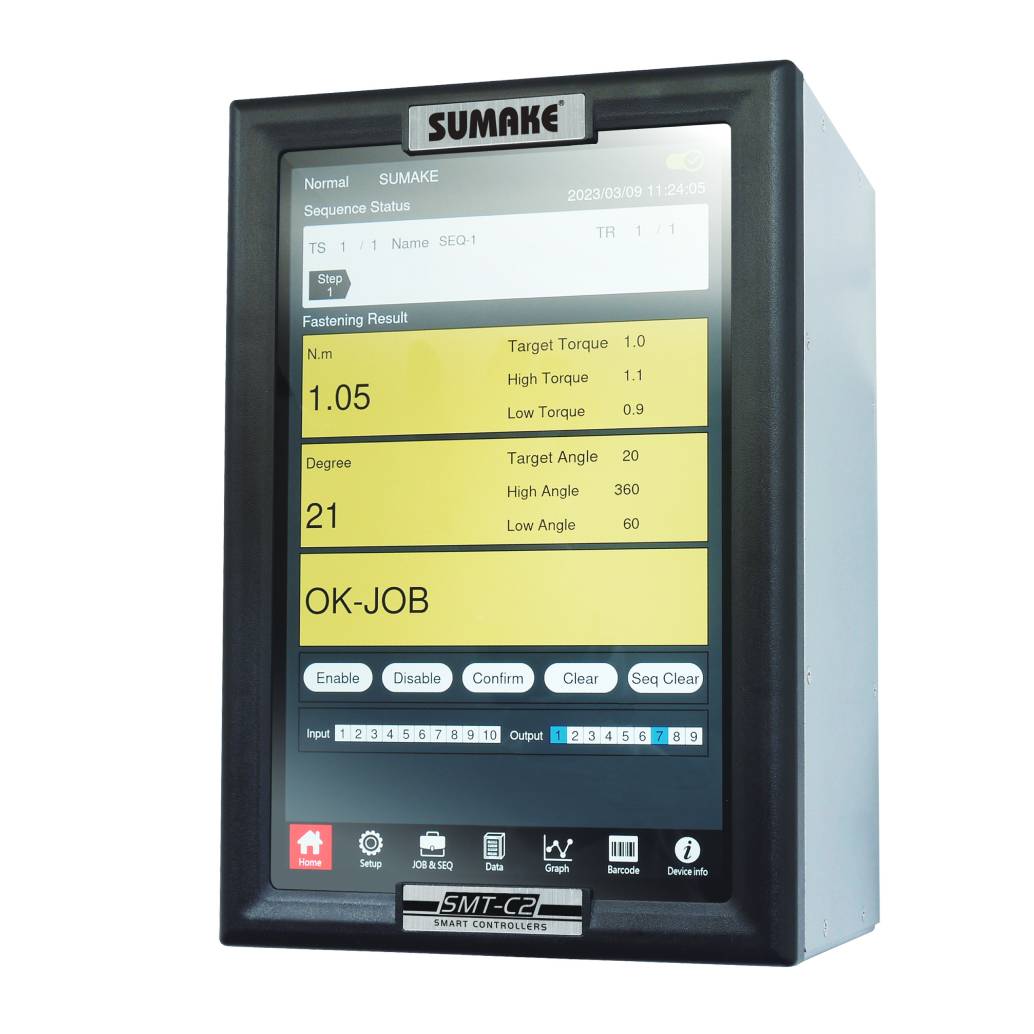 SMT-C2 Centralina per avvitatori elettronici con trasduttore ed encoder