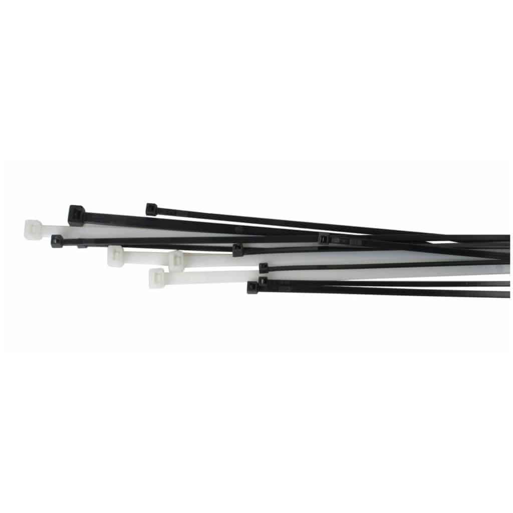 Set Da 200 Fascette Stringicavo In Nylon Per Auto - Universali, Resistenti, Per Riparazioni E Fissaggi