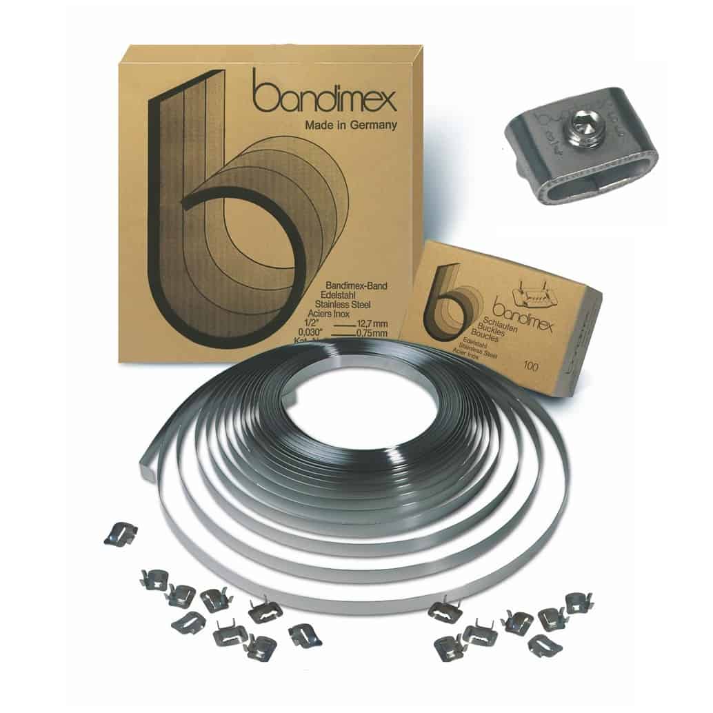 Nastri e graffe Bandimex con Scru-Buckles