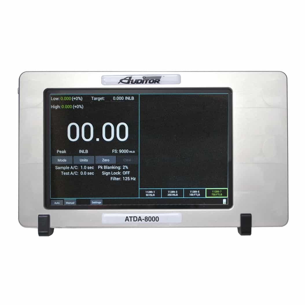 ATDA-8000 Auditor Torque Data Analyser Singolo Input